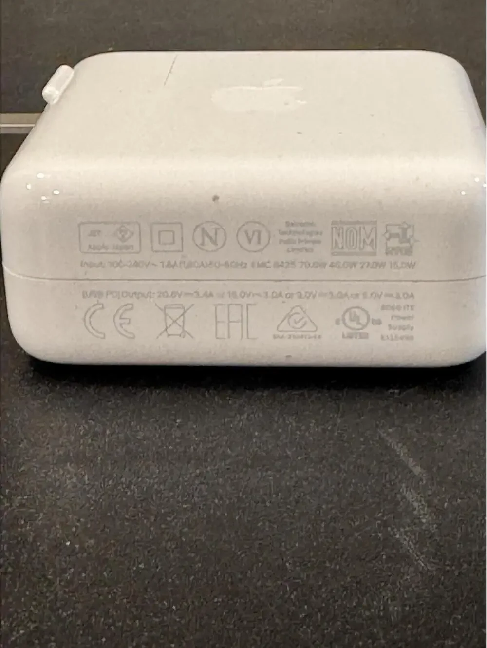 Genuine Apple 70W USB-C Power Adapter New Open Box [2251]